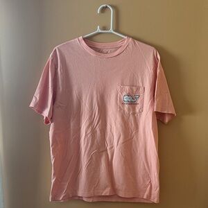 Vineyard Vines Men's Peach Short Sleeve Tee